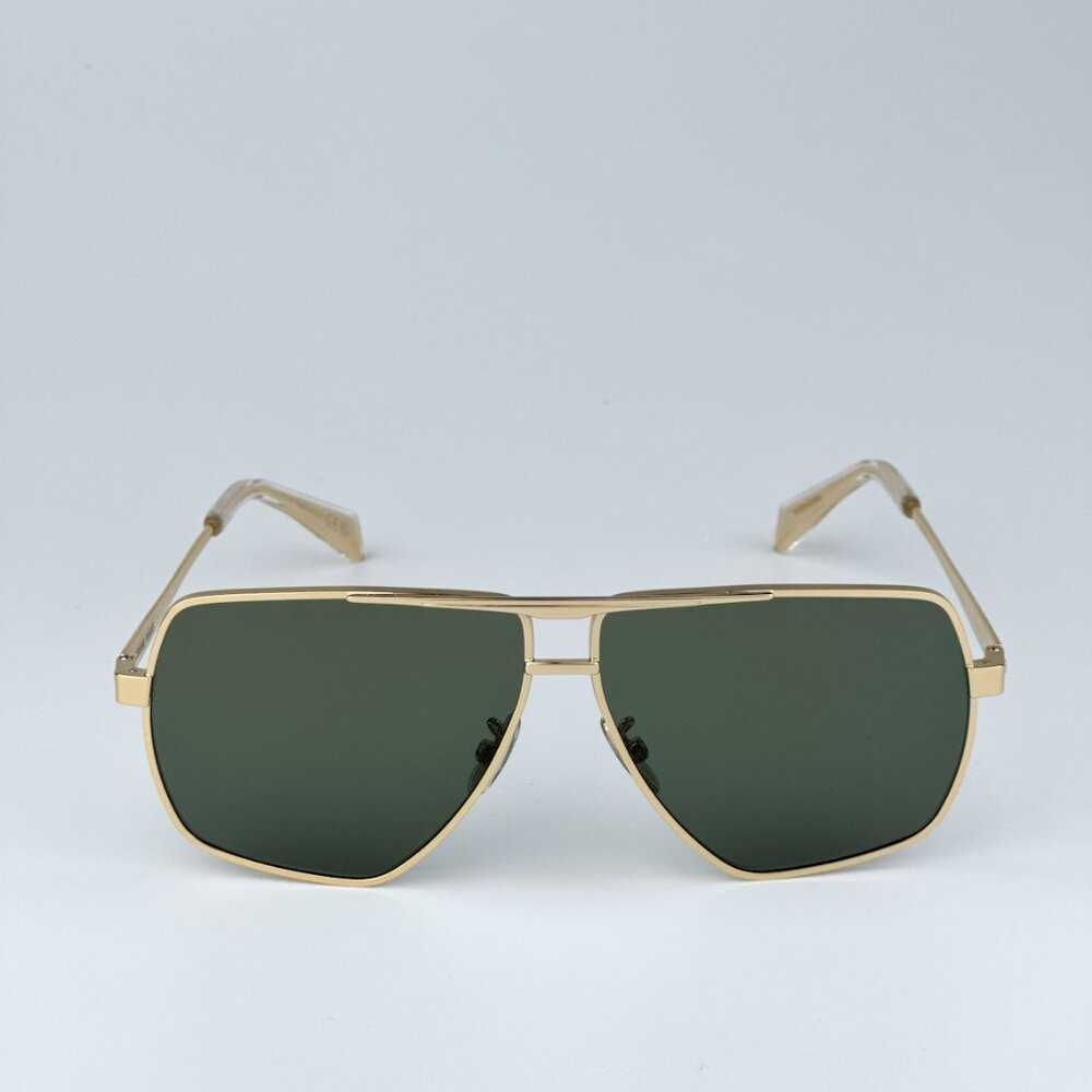 Celine CL40246U-Y 30N BRAND NEW Sunglasses Gold Green Aviator Unisex - Picture 5 of 15